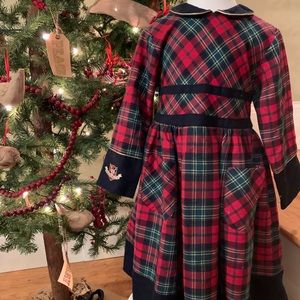 tartine et chocolat girls plaid dress